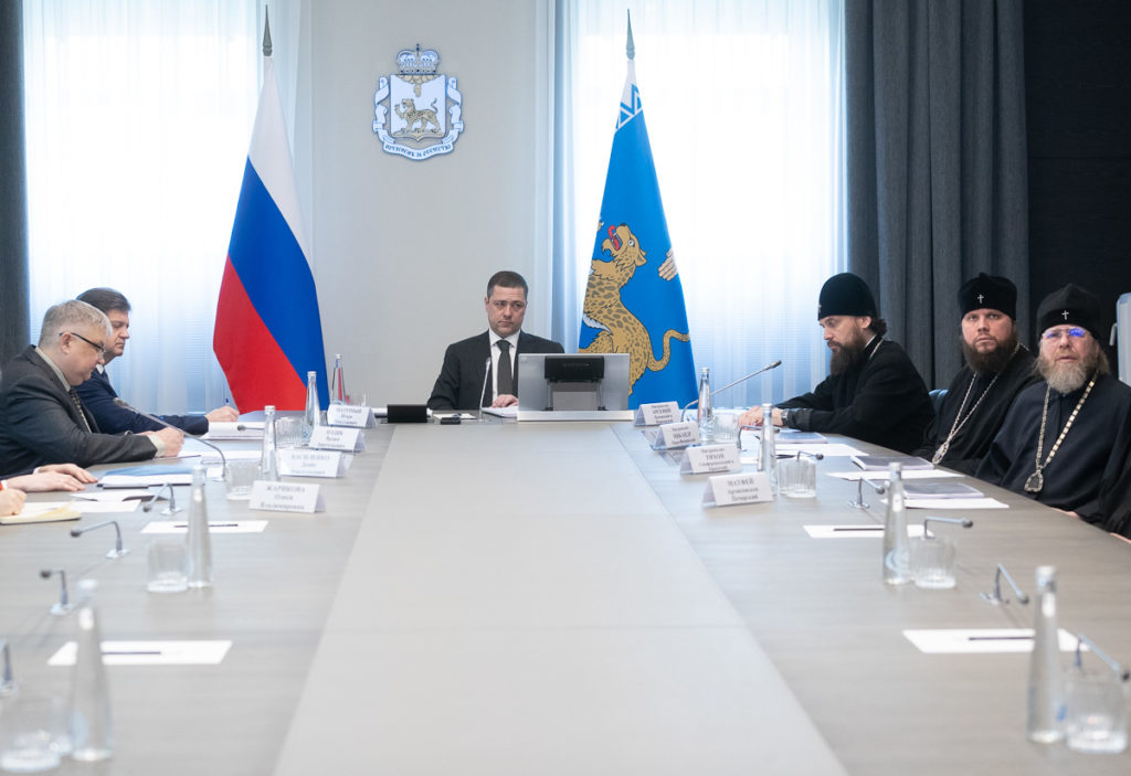 РУКОВОДИТЕЛЬ ФХУ ПРИНЯЛ УЧАСТИЕ В ЗАСЕДАНИИ СОВЕТА ПО ВОЗРОЖДЕНИЮ КУЛЬТУРНОГО НАСЛЕДИЯ В ПСКОВЕ