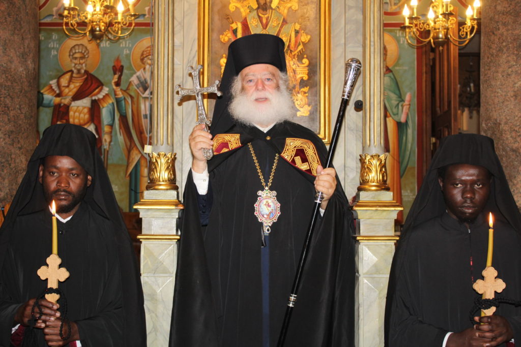 Κουρές μοναχών στην Πατριαρχική Μονή Οσίου Σάββα Αλεξανδρείας