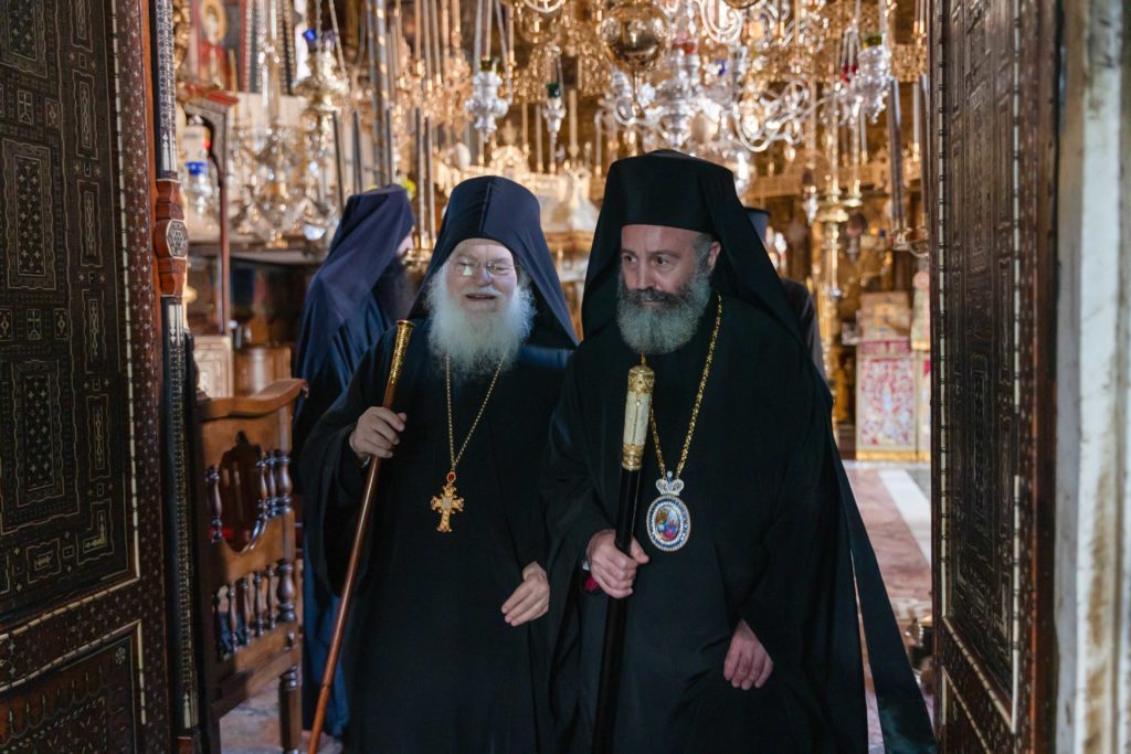 Το Προσκύνημα του Αρχιεπισκόπου Αυστραλίας Μακαρίου στο «Περιβόλι της Παναγίας»