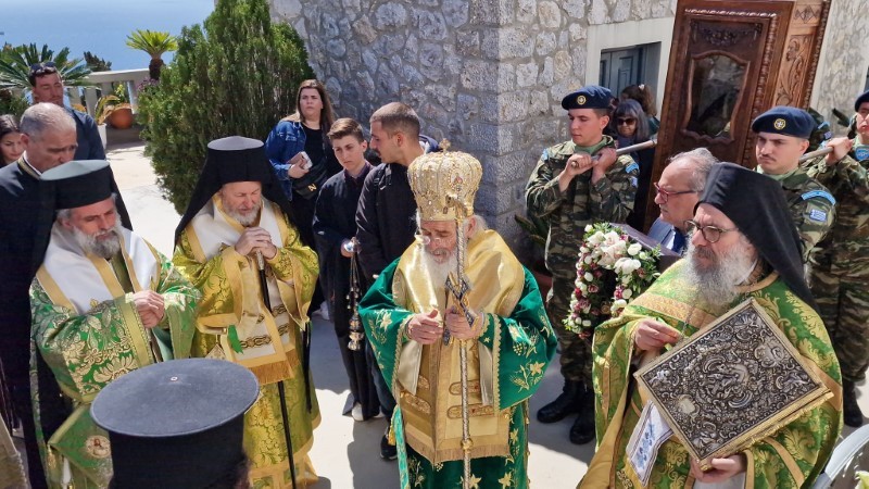 Εορτασμός του Οσίου Σάββα του εν Καλύμνω στη Λέρο και στην Κάλυμνο