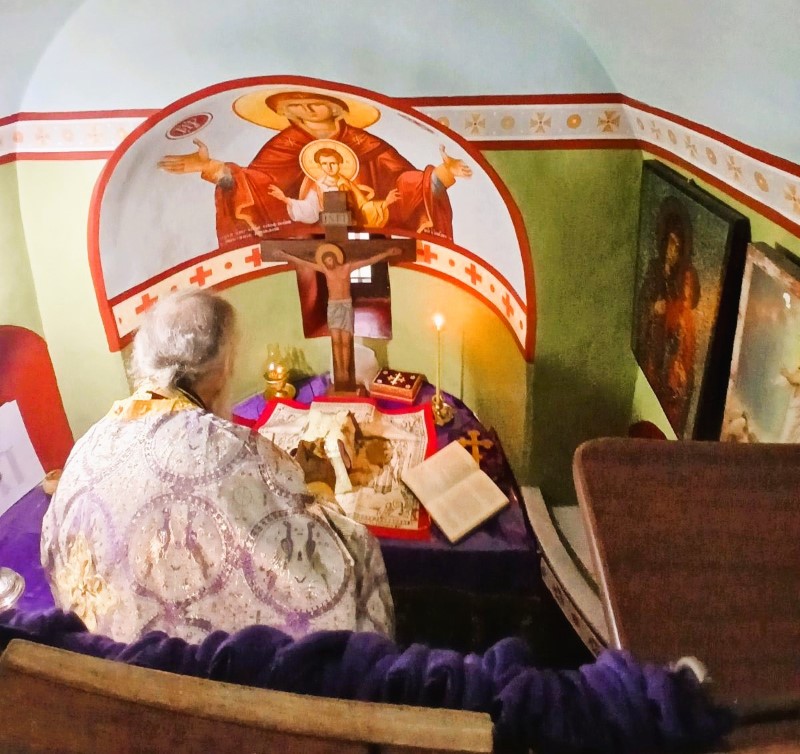 Προηγιασμένη Θεία Λειτουργία στον Άγιο Σάββα Καλύμνου