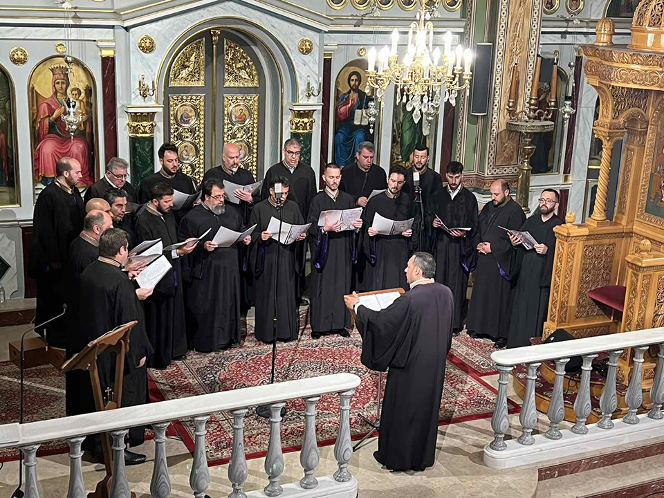 «Μια Πέμπτη, μια Σαρακοστή»: Ύμνοι του Μεγάλου Αποδείπνου, από τον Χορό Ψαλτών “Αντιφωνικό Μέλος” στην Ευαγγελίστρια Πειραιώς