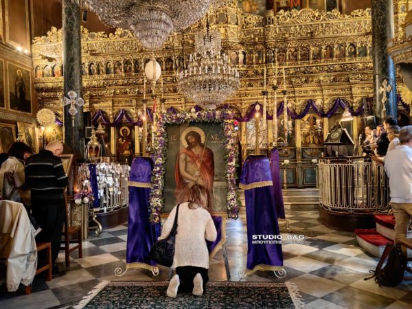 Η Ακολουθία του Νυμφίου στον Ιερό Ναό της Παναγίας Ναυπλίου