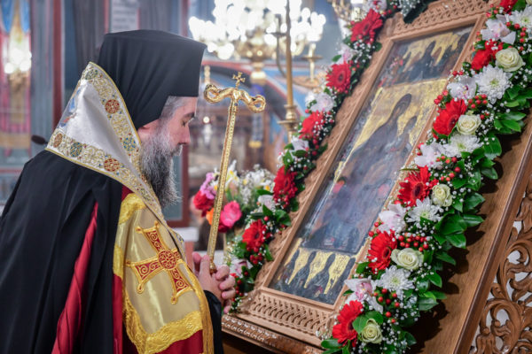 Σερρών Θεολόγος: «Στο πρόσωπο της Παναγίας αναδεικνύεται η ευγένεια της ανθρώπινης φύσεως»