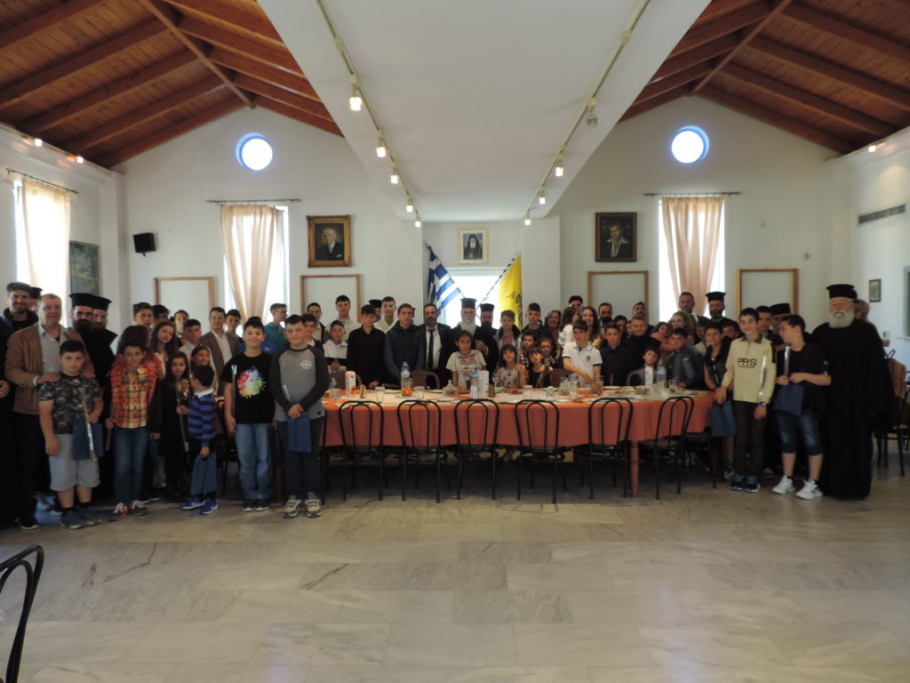 Ο Μητροπολίτης Καλαβρύτων συναντήθηκε με Ιερόπαιδες στο Παπαδοπούλειο Πνευματικό Κέντρο Αιγίου