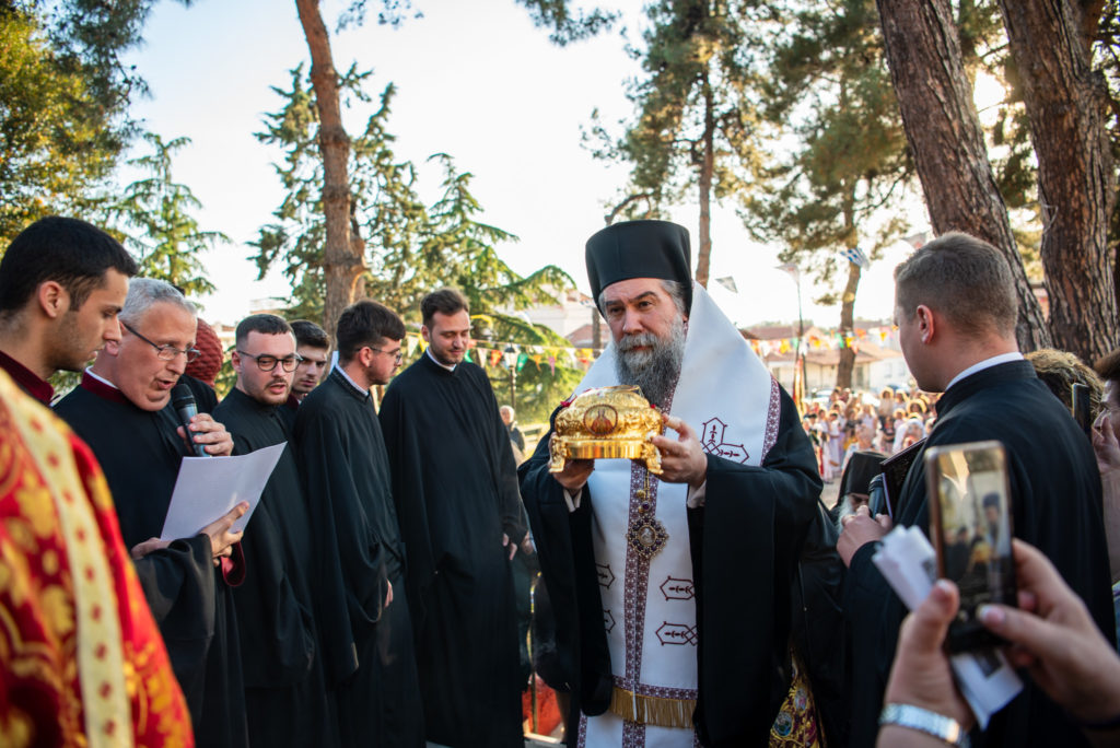 Οι Σέρρες υποδέχθηκαν την τιμία Κάρα της Αγίας Βαρβάρας από τη Μονή Μεγάλου Σπηλαίου Καλαβρύτων