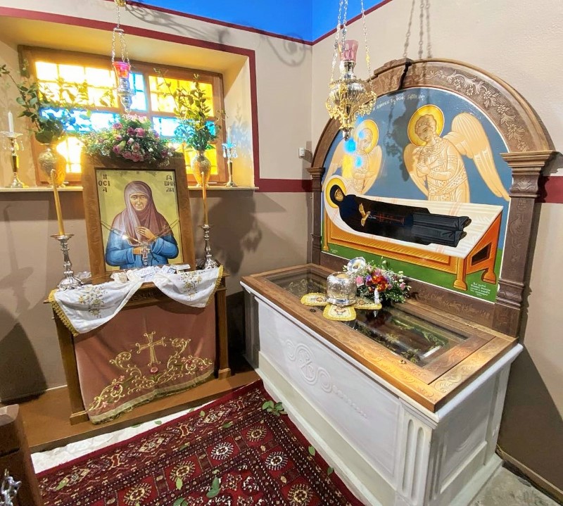 Πρόγραμμα άφιξης Αγίας Κάρας Οσίας Γαβριηλίας στην Κάλυμνο 