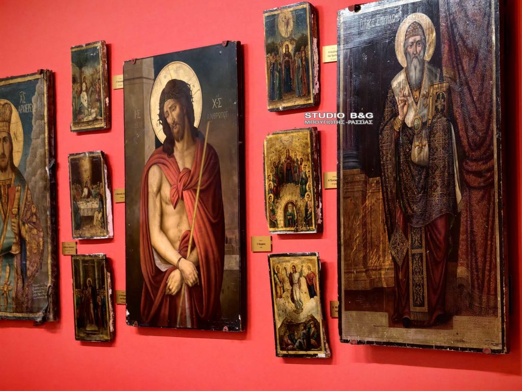 Σπάνια εκθέματα στο νέο Εκκλησιαστικό Μουσείο Ναυπλίου (ΦΩΤΟ – ΒΙΝΤΕΟ)