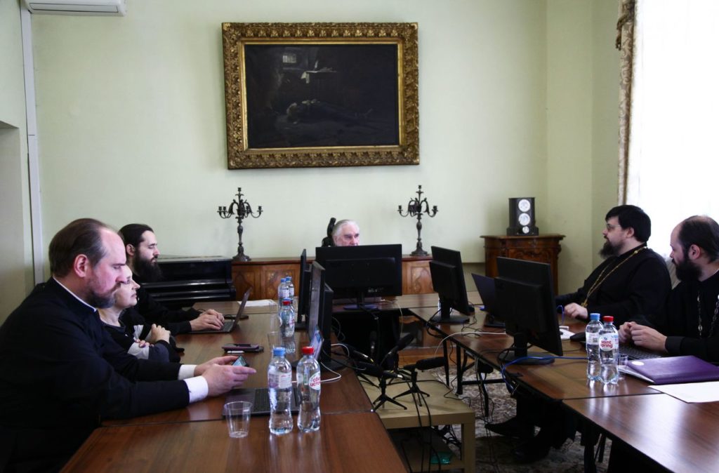 В Издательском совете состоялось очередное заседание рабочей группы по кодификации акафистов