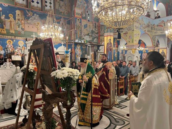 Ο Ακάθιστος Ύμνος στην Ιερά Μητρόπολη Χαλκίδος