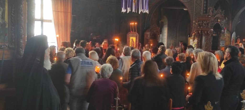 Η Ακολουθία του Νυμφίου με τον Μητροπολίτη Χαλκίδος