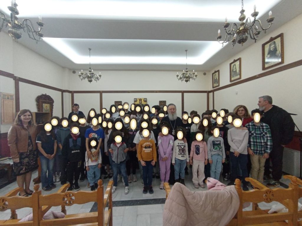 Ο Μητροπολίτης Χαλκίδος μίλησε σε μαθητές και μαθήτριες του 3ου Δημοτικού Σχολείου για την Μεγάλη Τεσσαρακοστή