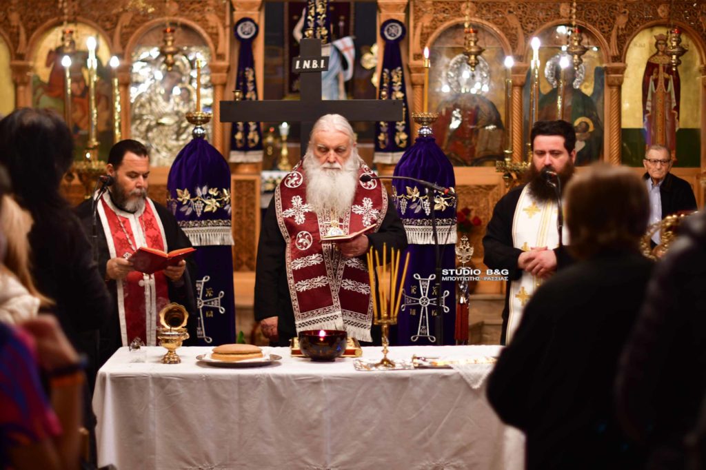 Ο Μητροπολίτης Νεκτάριος μίλησε για τον Άγιο Εφραίμ τον Κατουνακιώτη στον Ίναχο Αργολίδας