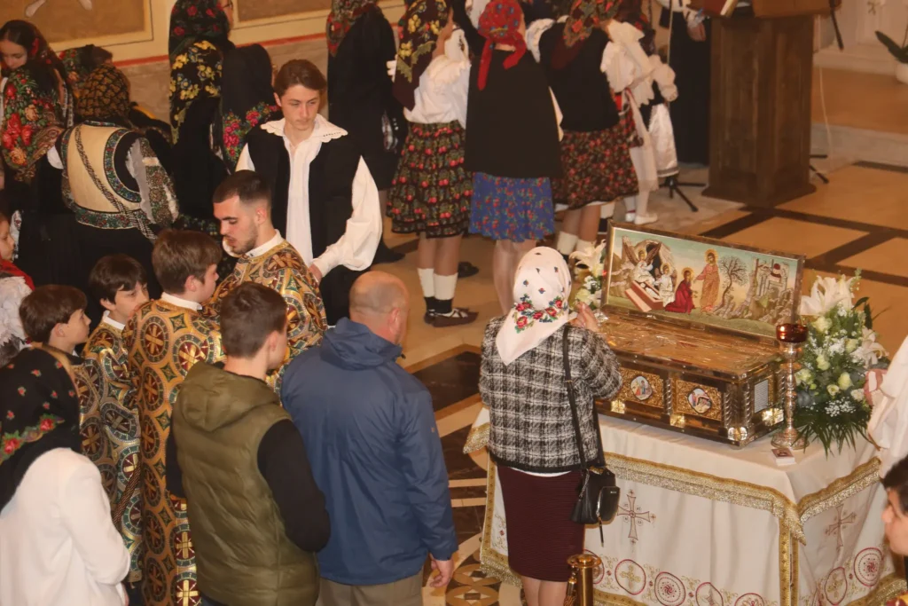 St Mary Magdalene’s relics arrive in Paris: You called her in the struggle for salvation, Bp Galaction says