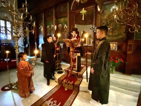 Η Ακολουθία του Νυμφίου στην Ιερά Μητρόπολη Λέρου