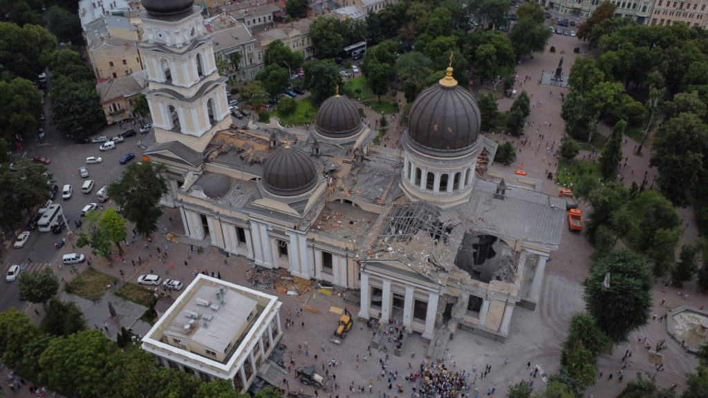 Η Ιταλία συμβάλλει στην ανοικοδόμηση του Καθεδρικού Ναού της Μεταμορφώσεως στην Οδησσό