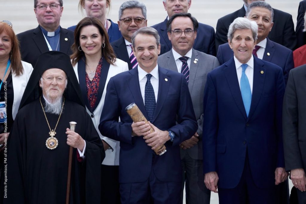 Ecumenical Patriarch Bartholomew speaks at the 9th International ‘Our Ocean’ Conference in Athens