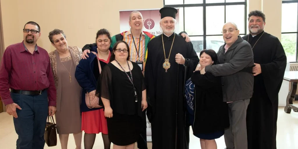 Archbishop Elpidophoros of America Celebrates the Challenge Liturgy at Archangel Michael Church Port Washington, NY