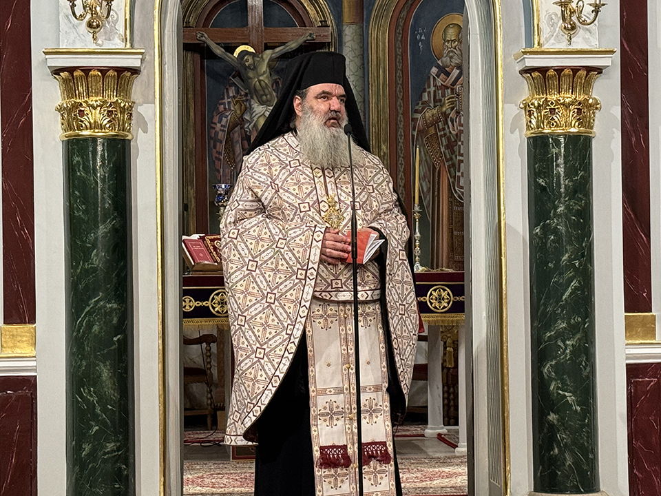«Ευαγγελίστρια 2024»: π. Χρυσόστομος Αθανασιάδης: Όταν διαβάζουμε τους Χαιρετισμούς, οι ουρανοί είναι ανοιχτοί