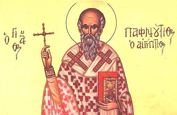 19 Απριλίου: Εορτάζει ο Άγιος Ιερομάρτυρας Παφνούτιος