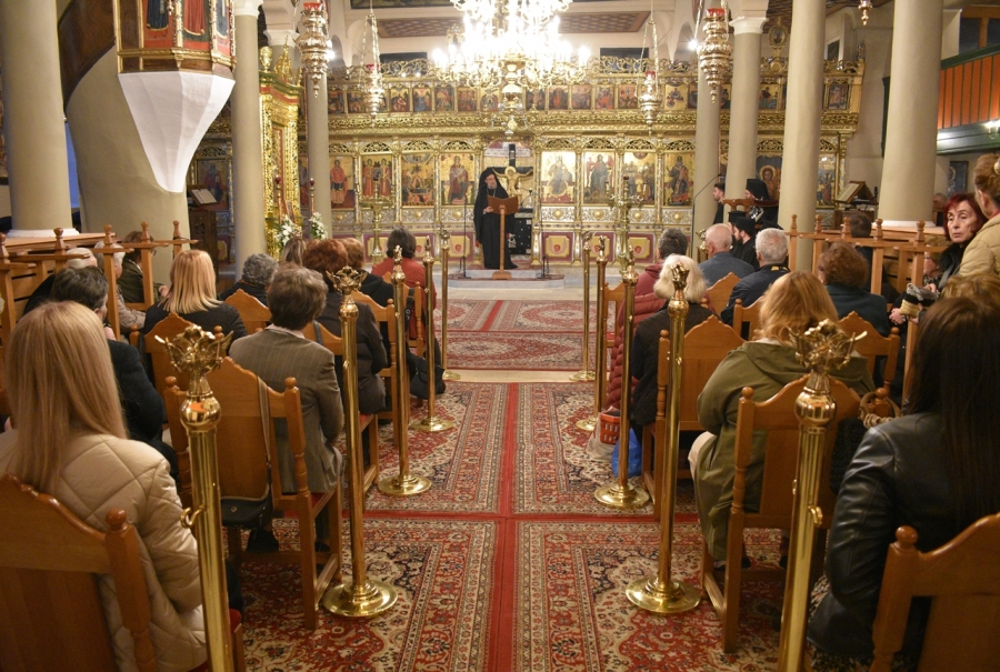 Ο Κατανυκτικός Εσπερινός την Β’ Κυριακής των Νηστειών στην Κομοτηνή