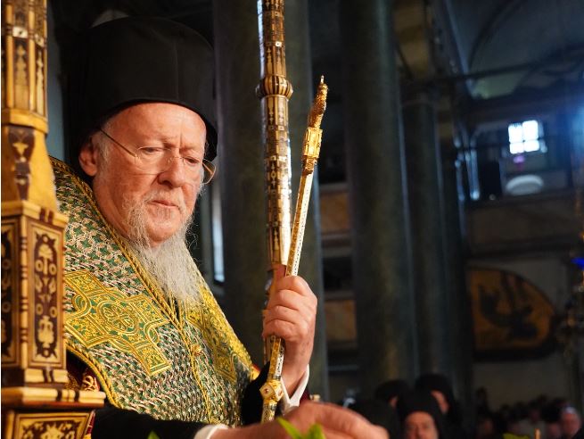 Κυριακή των Βαΐων και Ακολουθία του Νυμφίου στο Οικουμενικό Πατριαρχείο (ΦΩΤΟ+ΒΙΝΤΕΟ)