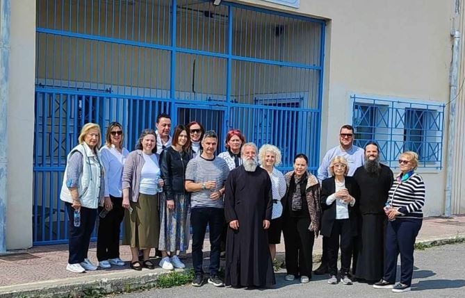 Ενορίτες του Τιμίου Σταυρού Πανοράματος Θεσσαλονίκης επισκέφθηκαν τις Φυλακές Υψίστης Ασφαλείας Γρεβενών
