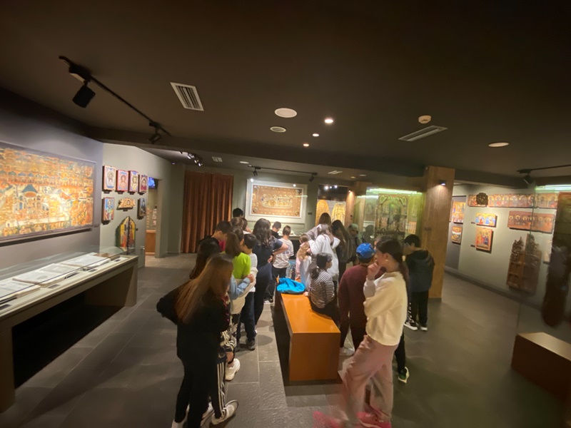 Επισκέψεις στο Βυζαντινό Μουσείο Μακρινίτσας