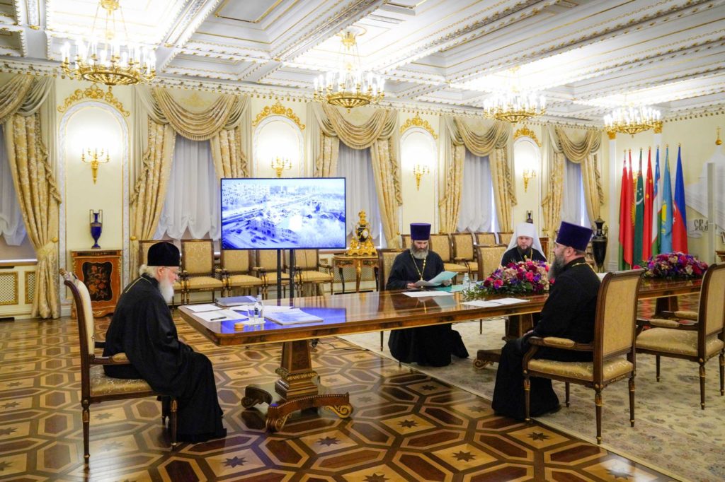 Святейший Патриарх Кирилл провел очередное совещание по Программе строительства православных храмов в Москве