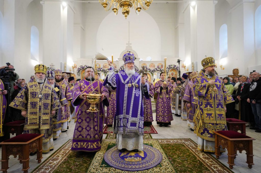 Святейший Патриарх Кирилл совершил освящение Казанского храма в Лосиноостровской г. Москвы и возглавил хиротонию архимандрита Петра (Зобова) во епископа Кудымкарского и Верещагинского