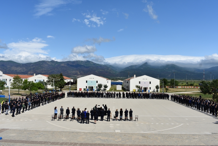 Η Ακολουθία του Αγιασμού των Δικαστικών Αστυνομικών στη Σχολή Αστυφυλάκων Κομοτηνής από τον Μητροπολίτη Μαρωνείας 