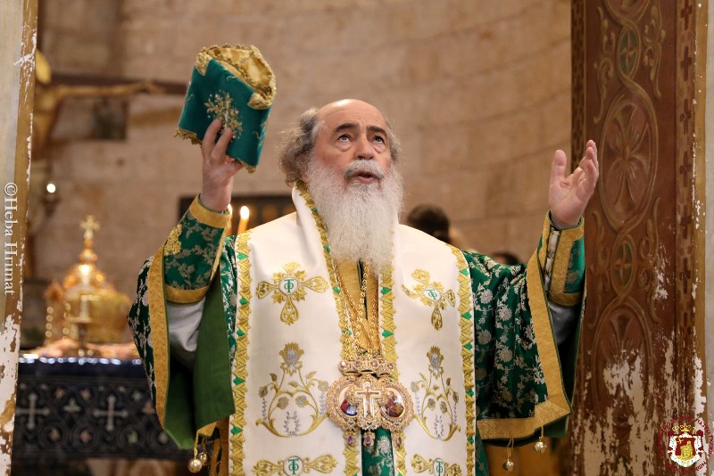 Πατριάρχης Ιεροσολύμων: Ας παρακαλέσουμε την Μητέρα του Θεού να αξιωθούμε να φθάσουμε στην Ανάσταση του Σωτήρος