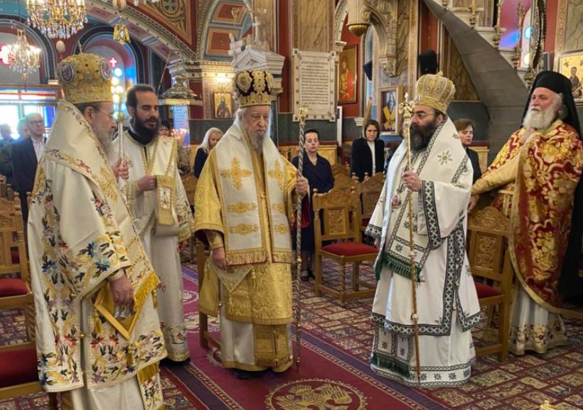 Αρχιερατικό συλλείτουργο στον Ιερό Μητροπολιτικό Ναό Αγίου Βασιλείου Τριπόλεως