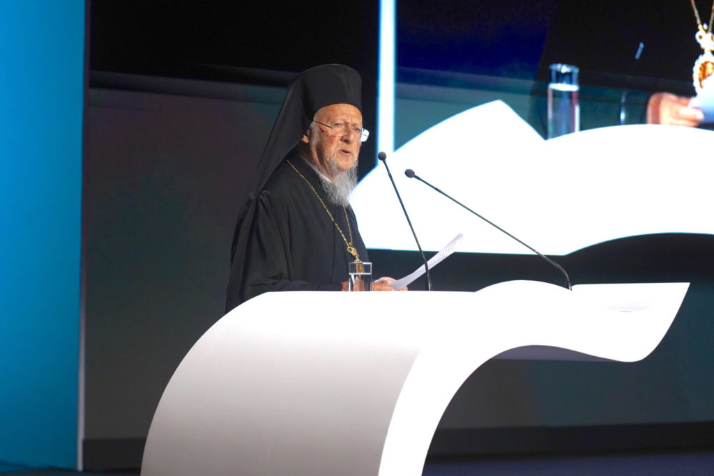 Οικουμενικός Πατριάρχης: Η σημερινή γενιά οφείλει να παραδώσει στην επόμενη έναν κόσμο καλό, αν όχι καλύτερο, από αυτόν που παρέλαβε