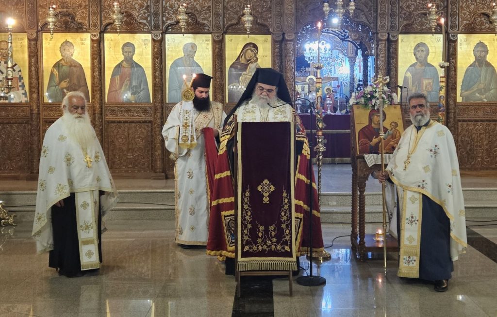 Η Ακολουθία του Ακαθίστου Ύμνου στην Ιερά Μητρόπολη Ταμασού
