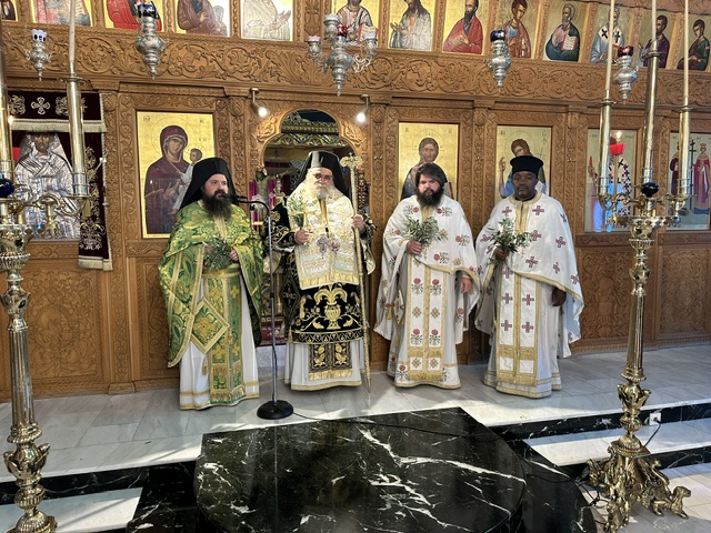 H Κυριακή των Βαΐων στην Ιερά Μητρόπολη Ταμασού και Ορεινής
