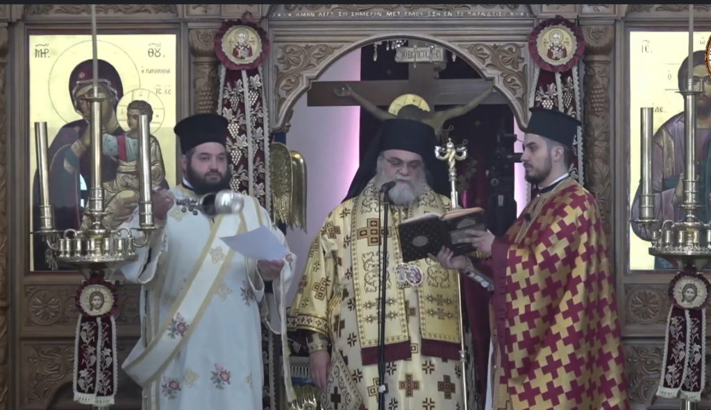 Ο Μητροπολίτης Ταμασού τέλεσε το μνημόσυνο του αειμνήστου πατρός του