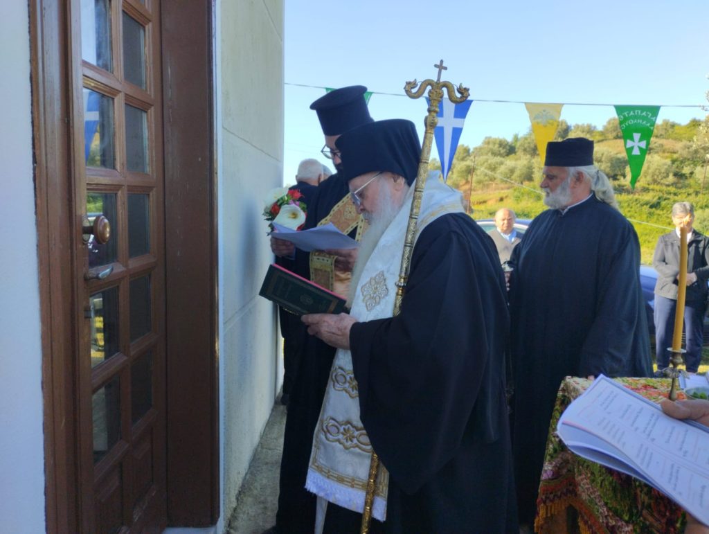 Θυρανοίξια Κοιμητηριακού Ναού Αγίου Λαζάρου στην Ι.Μ. Αργυροκάστρου