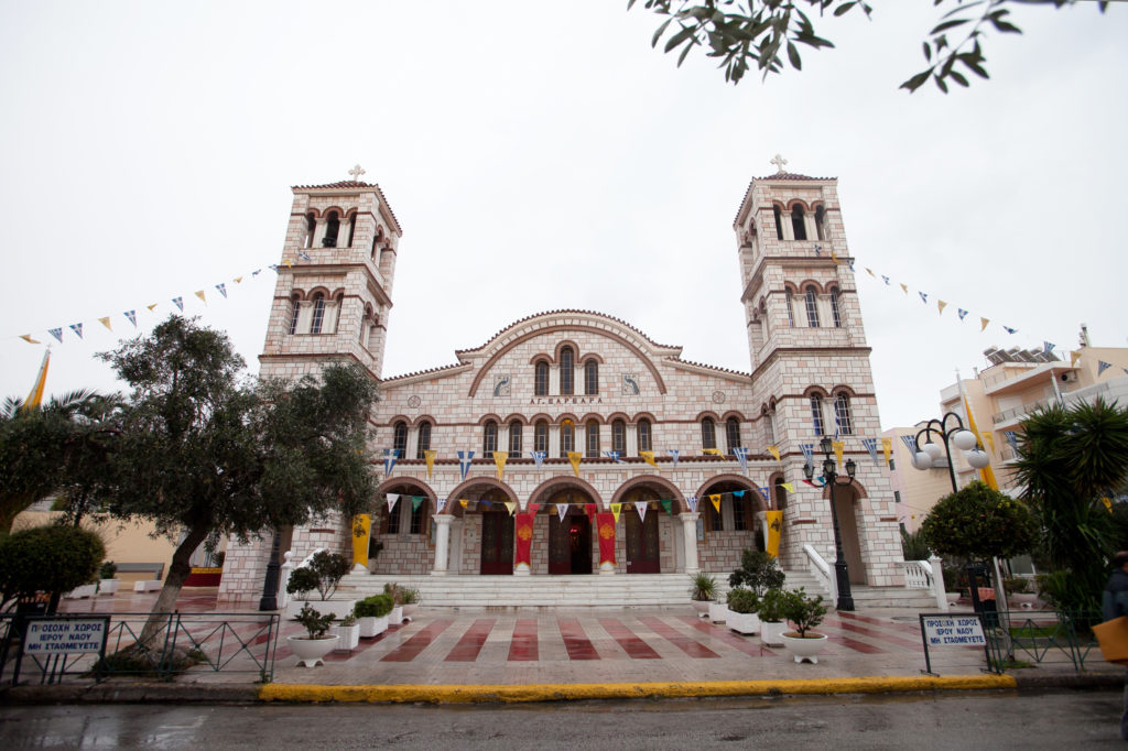 Τα Τίμια Λείψανα του Αγίου Νικηφόρου του λεπρού στον Ι.Ν. Αγίας Βαρβάρας Ιλίου την Πέμπτη 11 Απριλίου