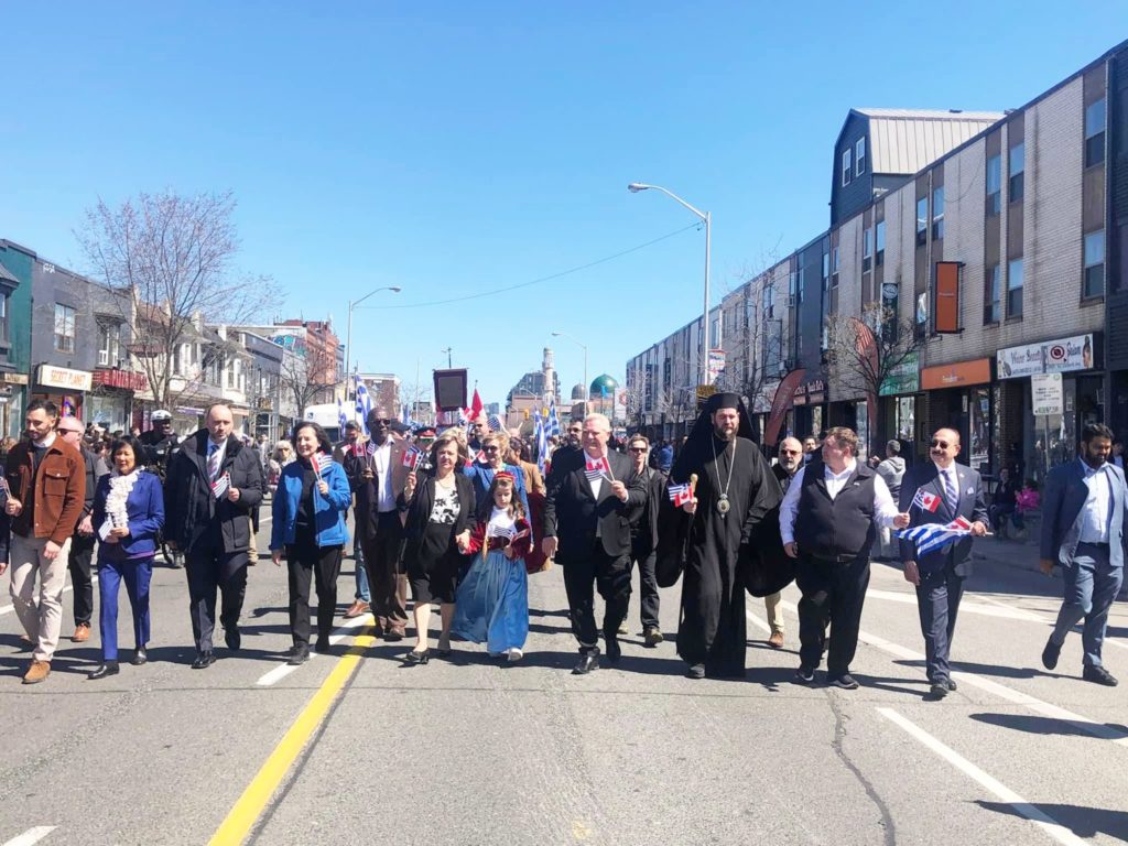 Μεγαλειώδης παρέλαση στο Τορόντο