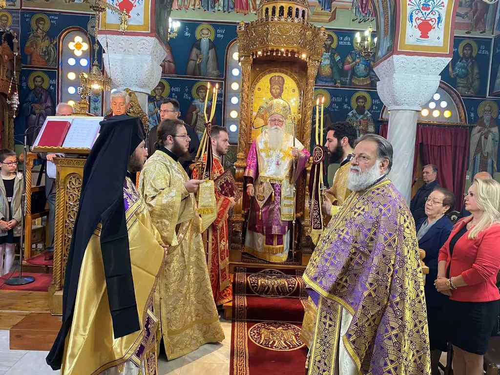 Δημητριάδος Ιγνάτιος: «Αυτοί που ζητούν την πρωτιά φέρνουν τη διχόνοια και τον διχασμό» – Η Κυριακή Ε’ Νηστειών στο Βόλο