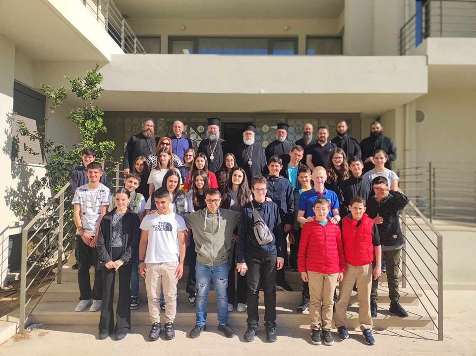 Μαθητές και μαθήτριες του Εκκλησιαστικού Γυμνασίου-Λυκείου Ξάνθης στην Αρχιεπισκοπή Κρήτης