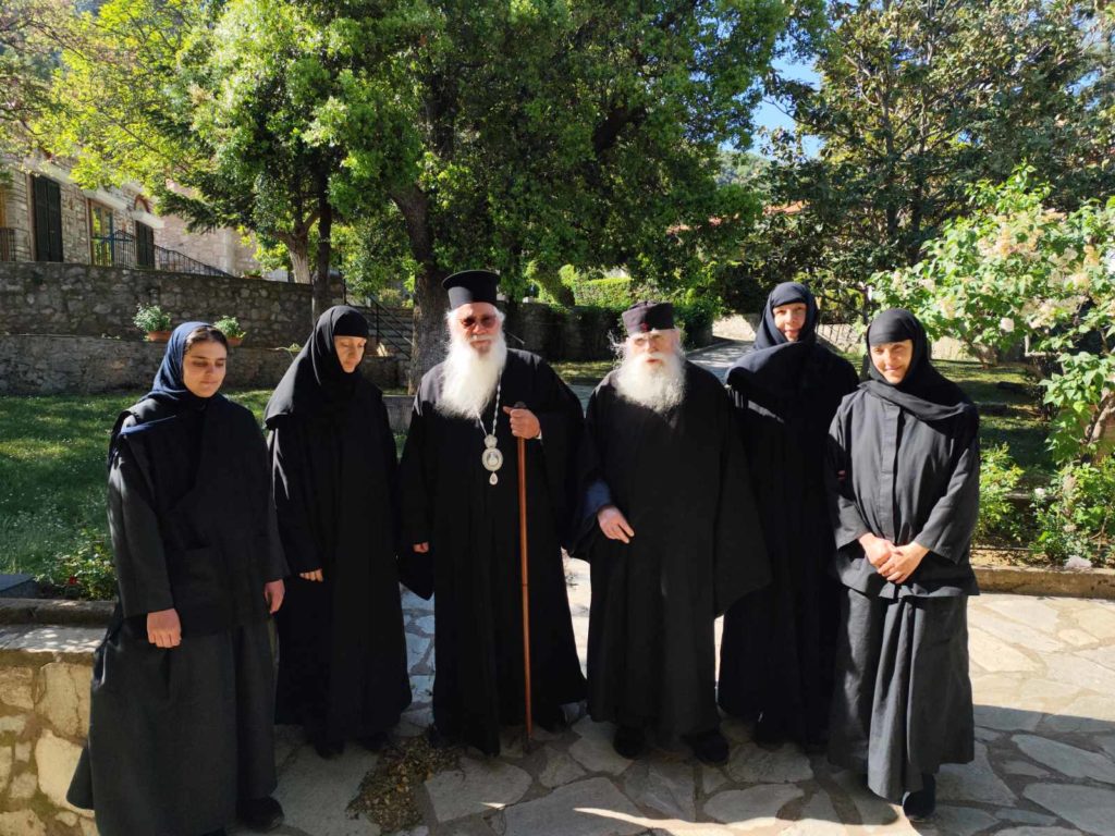 Θεία Λειτουργία των Προηγιασμένων Τιμίων Δώρων στην Ιερά Μονή Αγίας Παρασκευής Κορωνείας