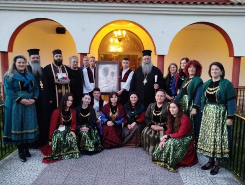 Λιτανεία και Παράκληση στην Παναγία για την κατάσβεση της πυρκαγιάς στα Πιέρια Όρη – Κίτρους Γεώργιος: “Η Οδηγήτρια πάντα στέκει δίπλα μας”