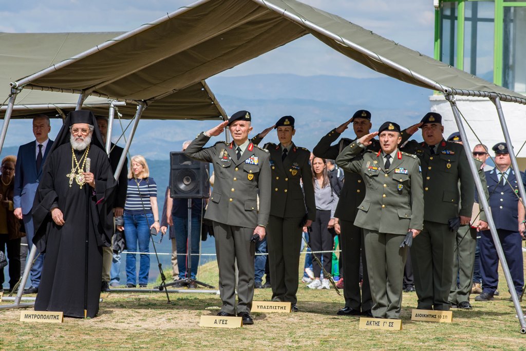 Ο Σιδηροκάστρου Μακάριος στις επετειακές εκδηλώσεις για την 83η Επέτειο της Μάχης των Οχυρών