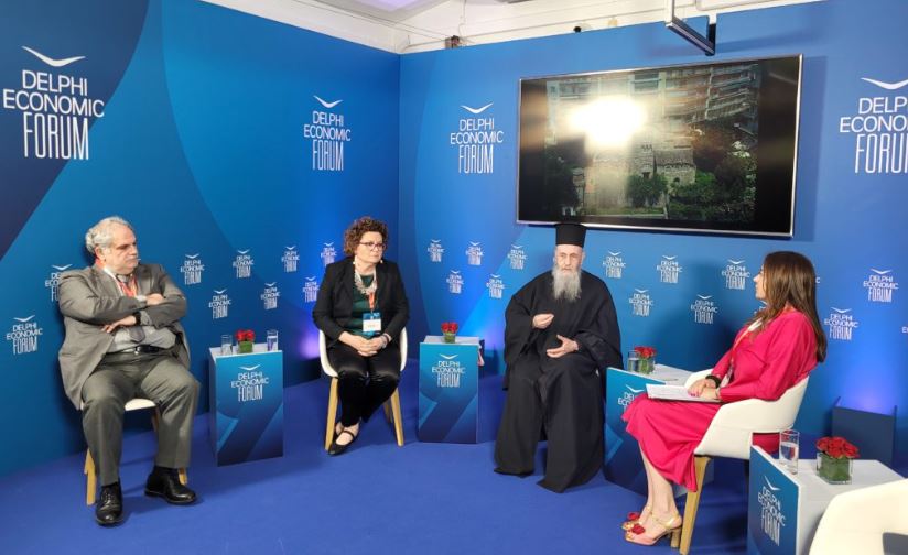 Θεολογία, Βυζάντιο, Θρησκευτική διπλωματία, Άγιον Όρος στο 9ο Οικονομικό Φόρουμ των Δελφών