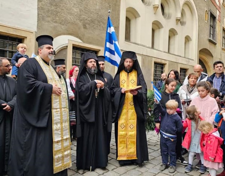 Μνήμη του Αγίου Γρηγορίου Παλαμά και Δοξολογία για το 1821 στη Βιέννη