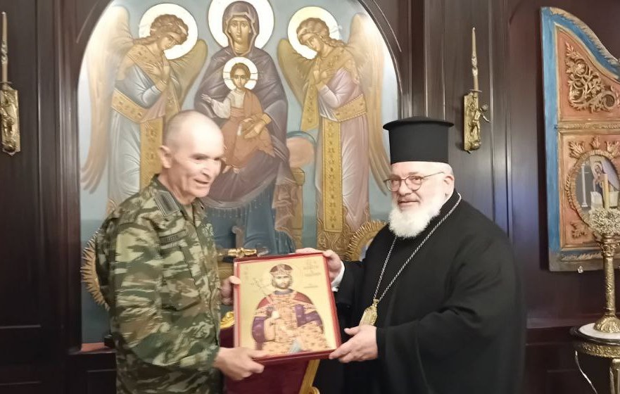 Συνάντηση Μητροπολίτη Διδυμοτείχου με τον Αρχηγό ΓΕΣ
