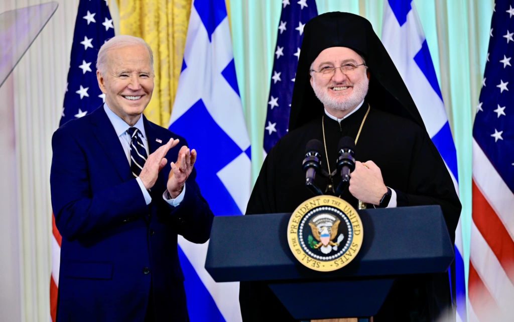 Αμερικής σε Μπάιντεν: Ευχαριστούμε για την στήριξη στο Οικουμενικό Πατριαρχείο και τη δέσμευση σε Ελλάδα και Κύπρο για ειρηνική λύση στο νησί