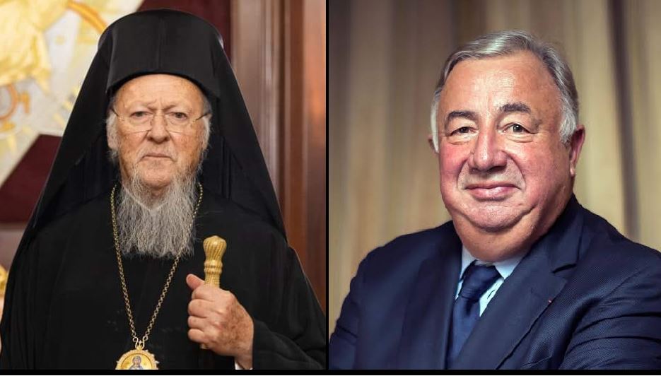 Πόλεμος στην Ουκρανία, Μέση Ανατολή, προστασία περιβάλλοντος στη συνάντηση Οικουμενικού Πατριάρχη με τον Πρόεδρο της Γαλλικής Γερουσίας